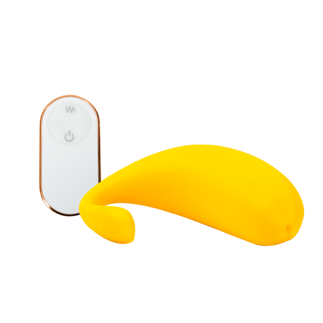 Banana Rechargeable Remote Control Love Egg Vibrator