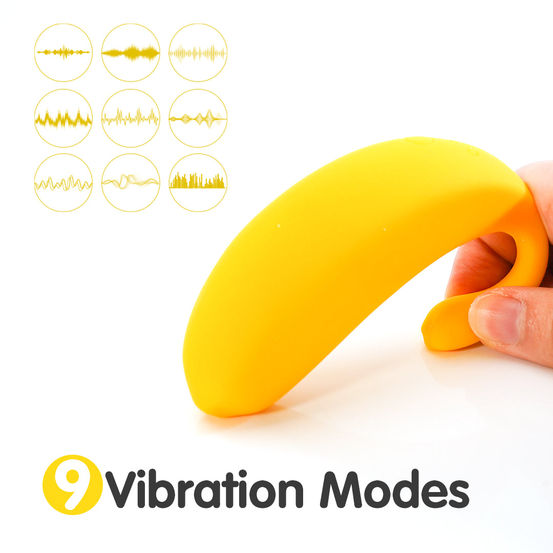 Banana Rechargeable Remote Control Love Egg Vibrator
