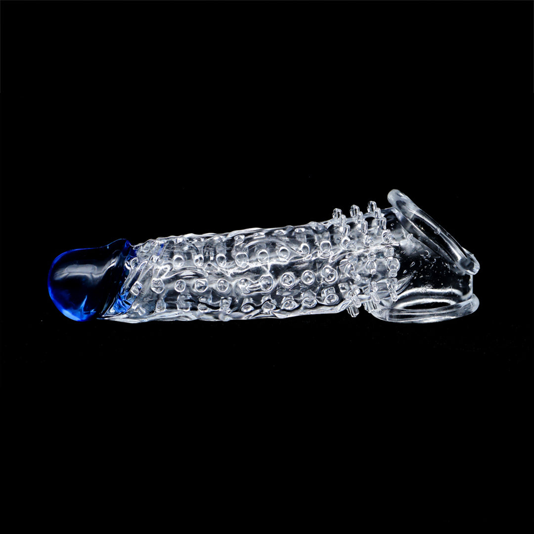 Blue Rush Silicone Penis Sleeve