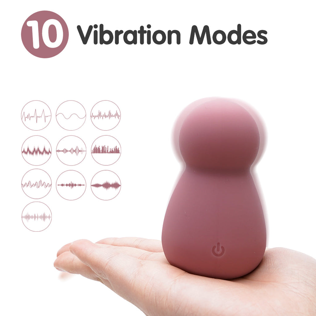 Powder Puff Love Massage Egg Vibrator
