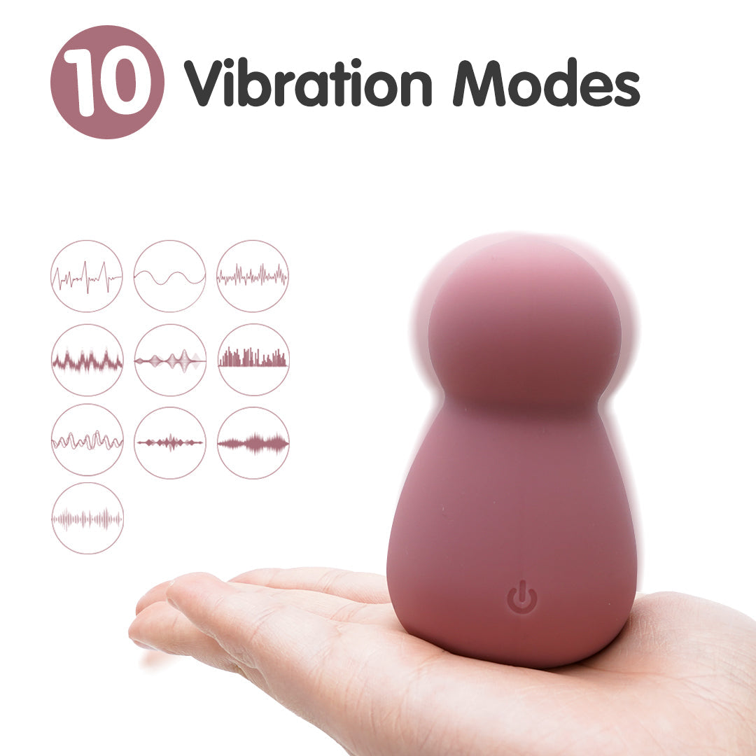 Powder Puff Love Massage Egg Vibrator