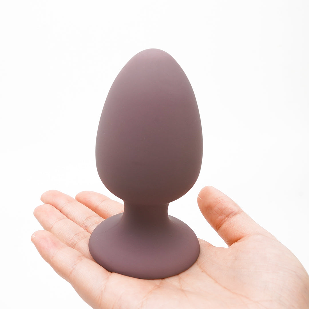 Whispering Vale Brown Rocking Ball Anal Plug 3-Inch