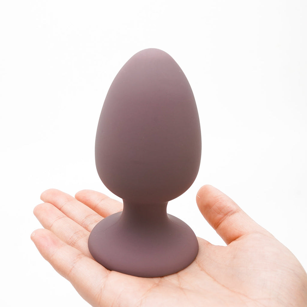 Whispering Vale Brown Rocking Ball Anal Plug 3.93-Inch