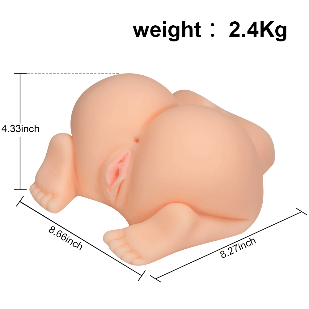 Chiquita Doll Ribbed Vagina And Ass Masturbator 5.29 lb