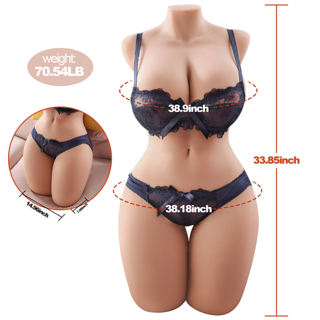 Mona Doll Realistic Vagina, Ass And Tits Masturbator 70.54 lb