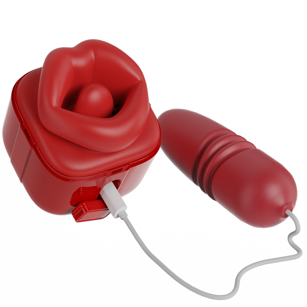 Lovely Kiss Pro 3-in-1 Tongue Vibrator