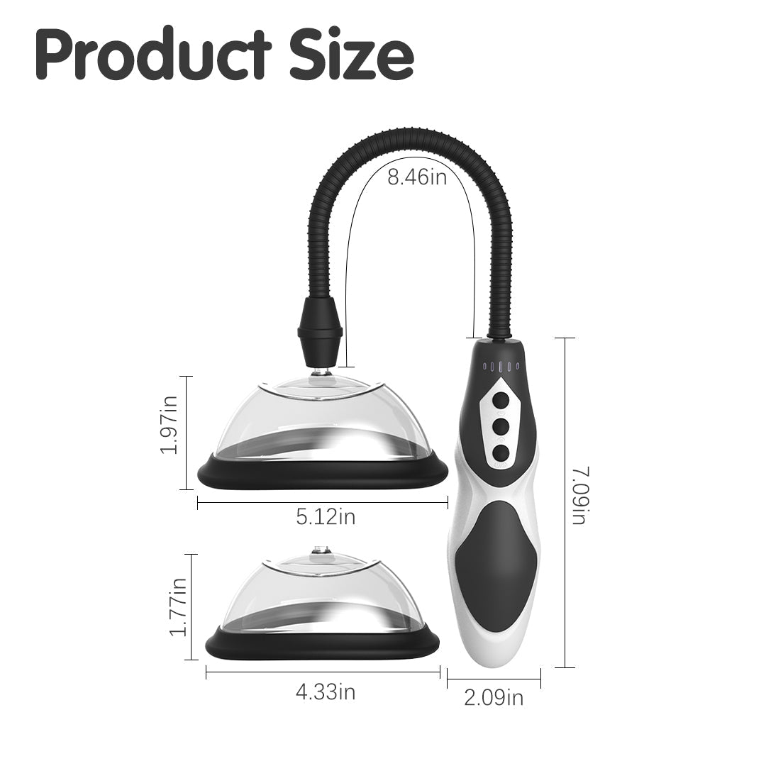 Passion Pump Powerful Clitoral Suction Vibrator Kit