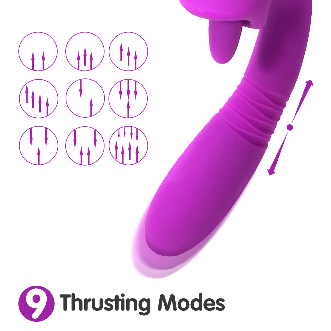 Condice Clitoral Licking & Thrusting Rabbit Vibrator