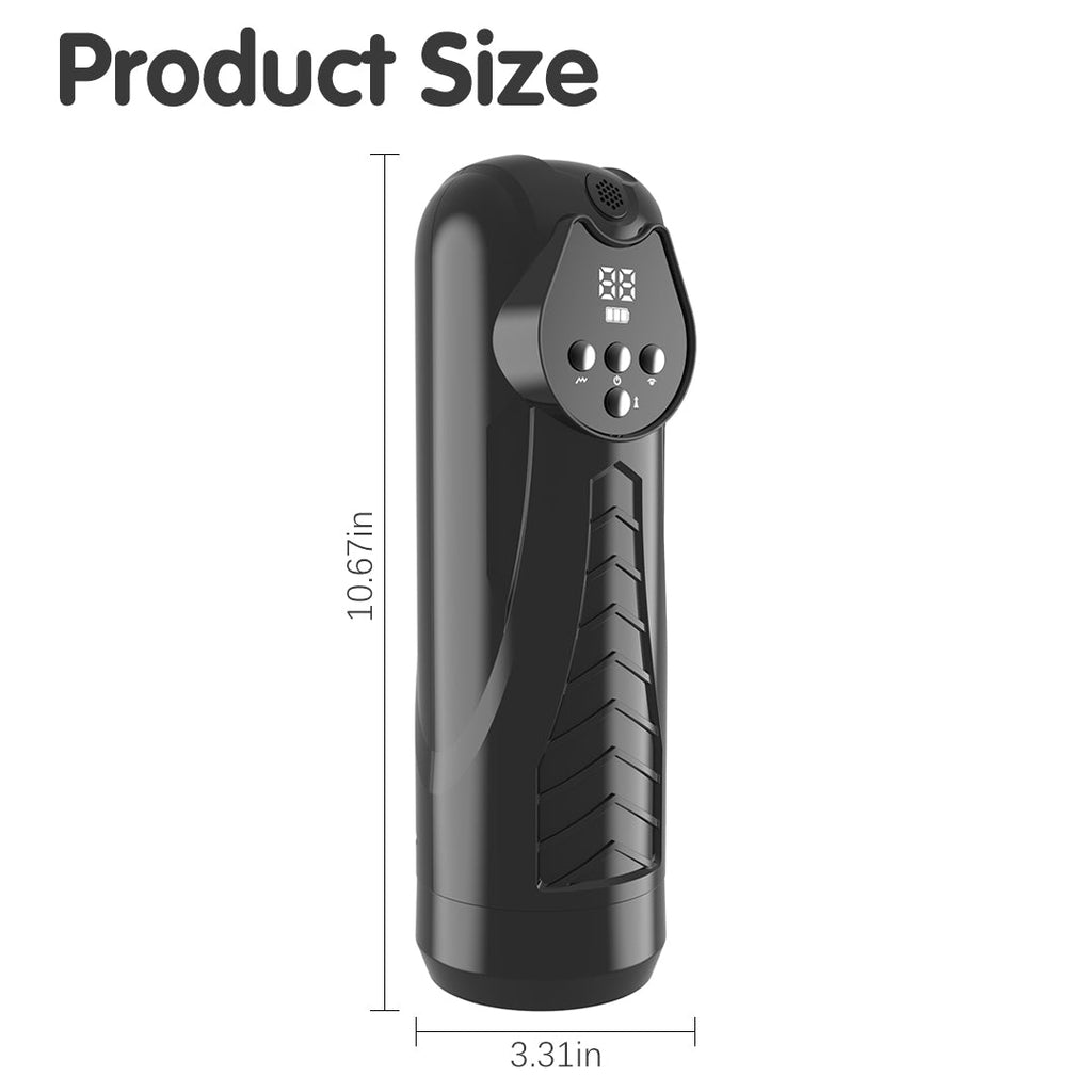 Tiger's Roar Voice-activated Control Vibrating Male Masturbator