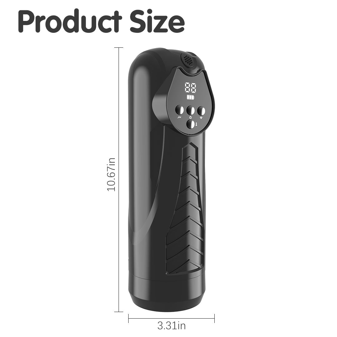 Tiger's Roar Voice-activated Control Vibrating Male Masturbator