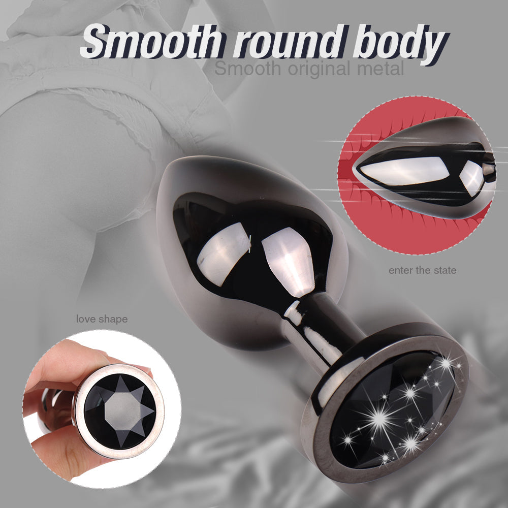 Nigel Aluminum Butt Plug Set (3 Piece)