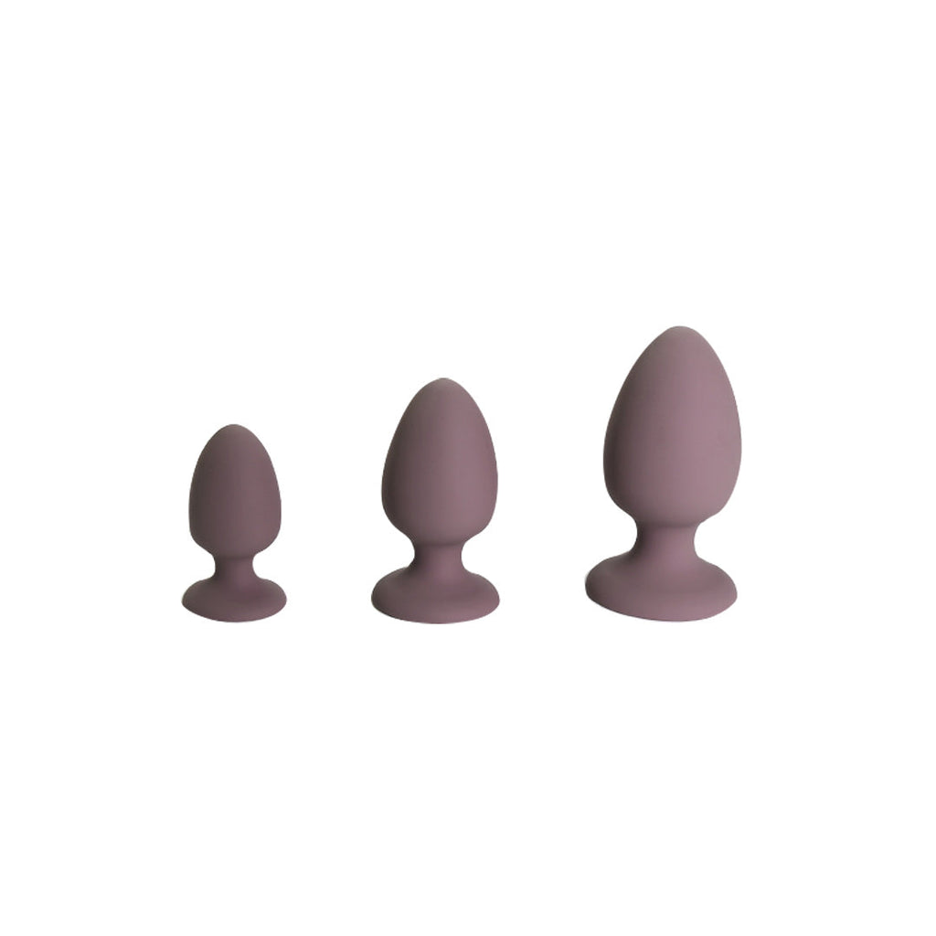 Whispering Vale Brown Rocking Ball Anal Plug 3-Inch