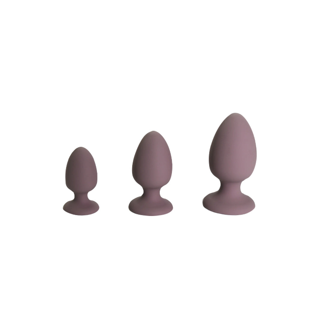 Whispering Vale Brown Rocking Ball Anal Plug 3-Inch