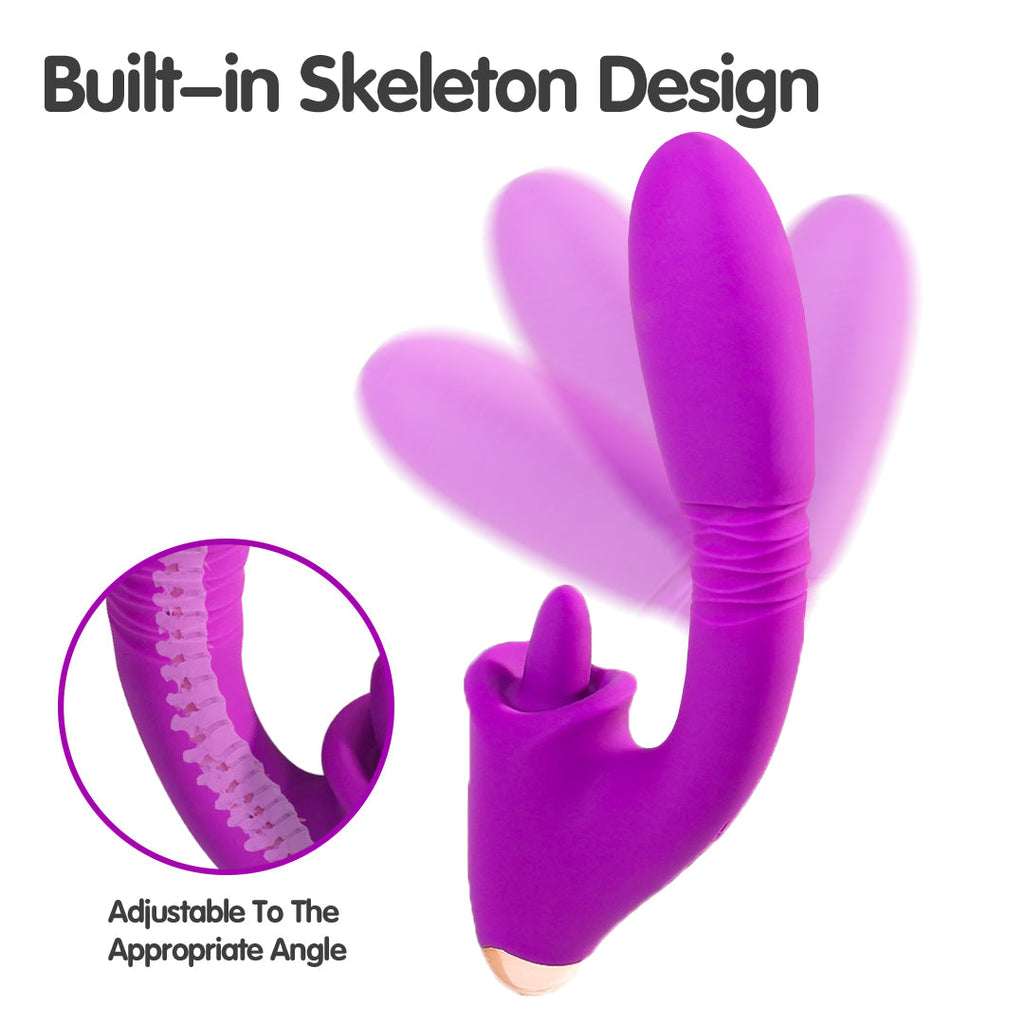 Condice Clitoral Licking & Thrusting Rabbit Vibrator