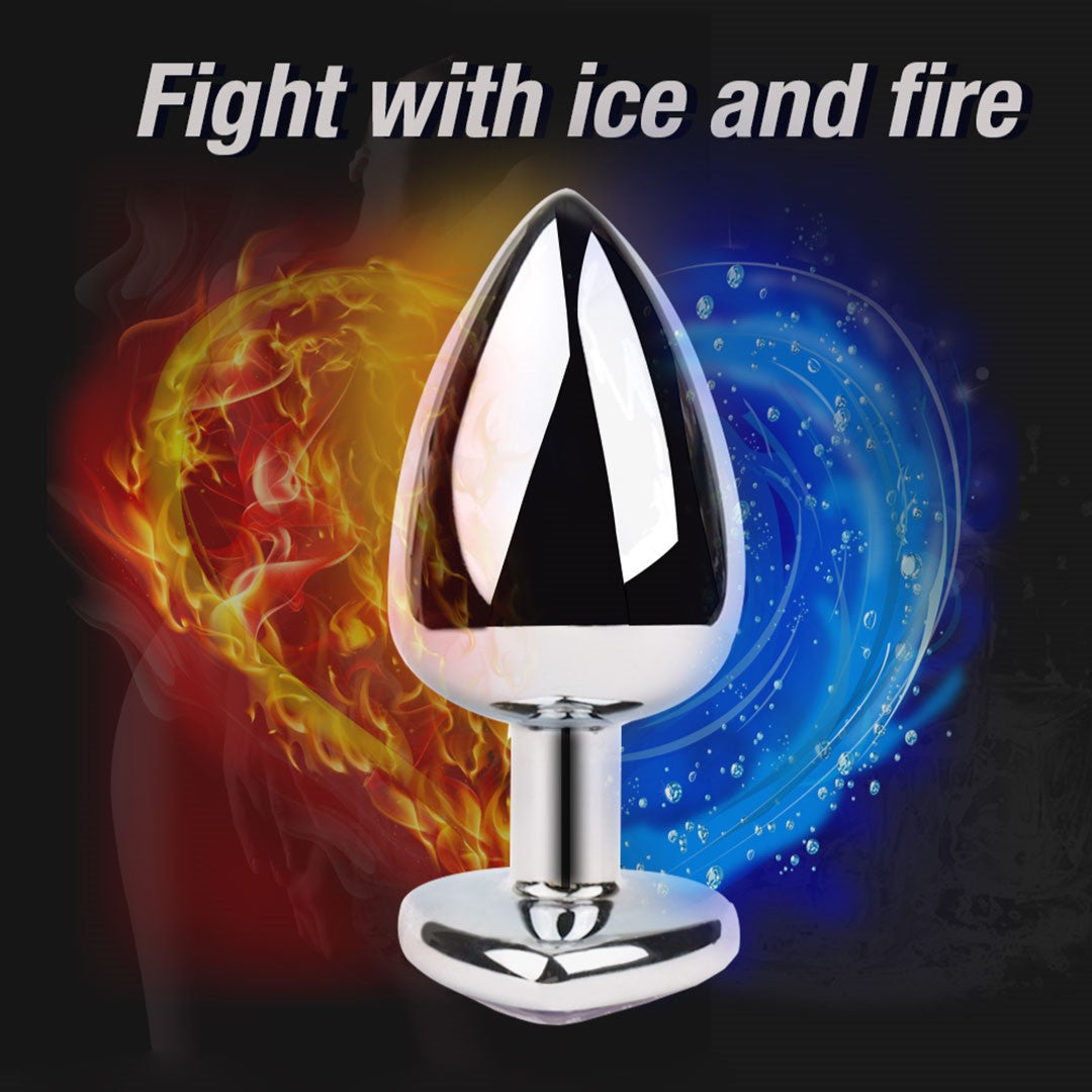 TateA Jewelled Metal Butt Plug Set (3 Piece)