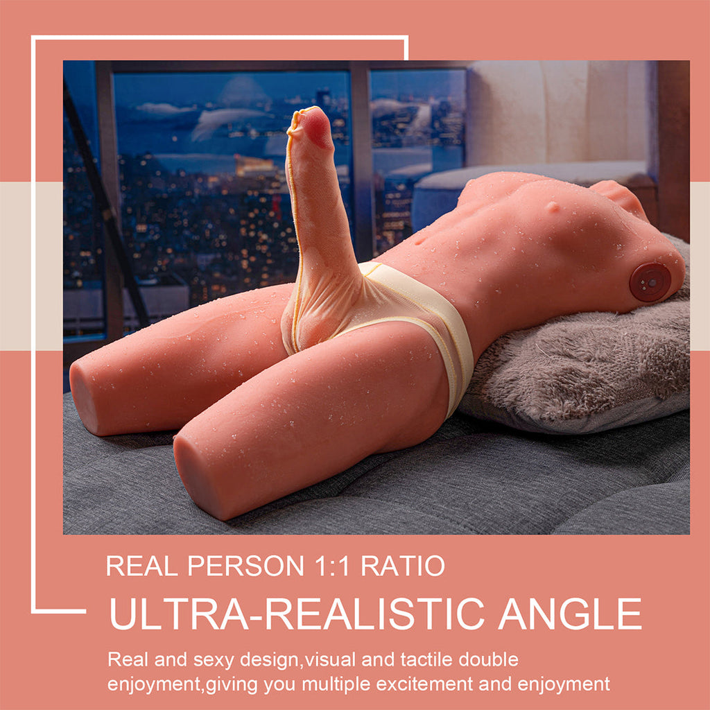 Mason Real Cock And Ass Vibrating and Thrusting Masturbator 17.63 lb