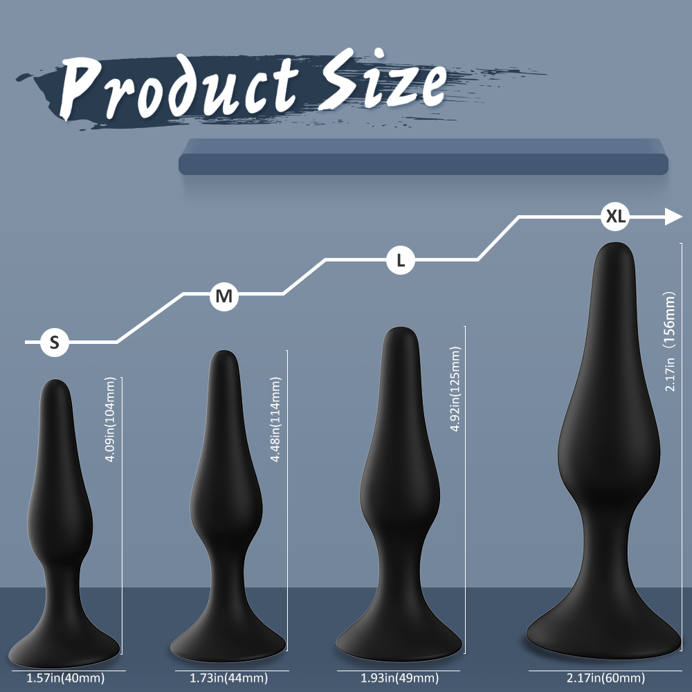Solomon Butt Plug Set (4 Piece)