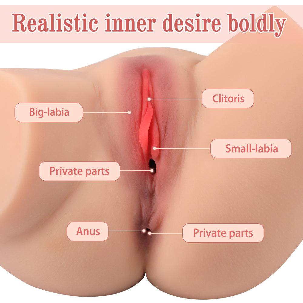 Eva Doll Realistic Vagina And Ass Masturbator 5.88 lb