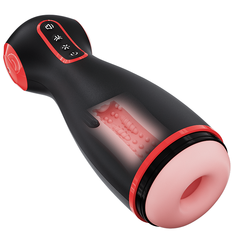 Civi Suction Squeeze Vibrating Voice Masturbator