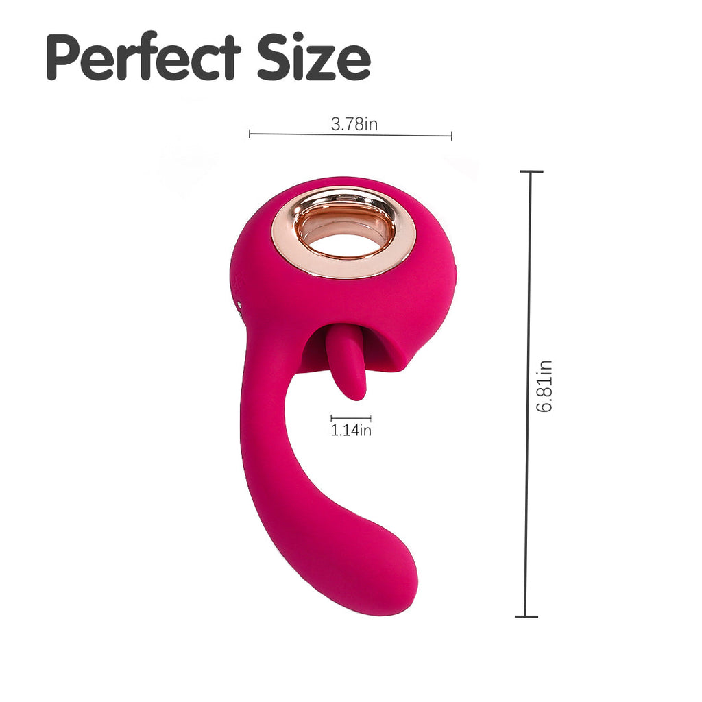 Woo-Indulge G-Spot And Clitoral Vibrator Stimulator