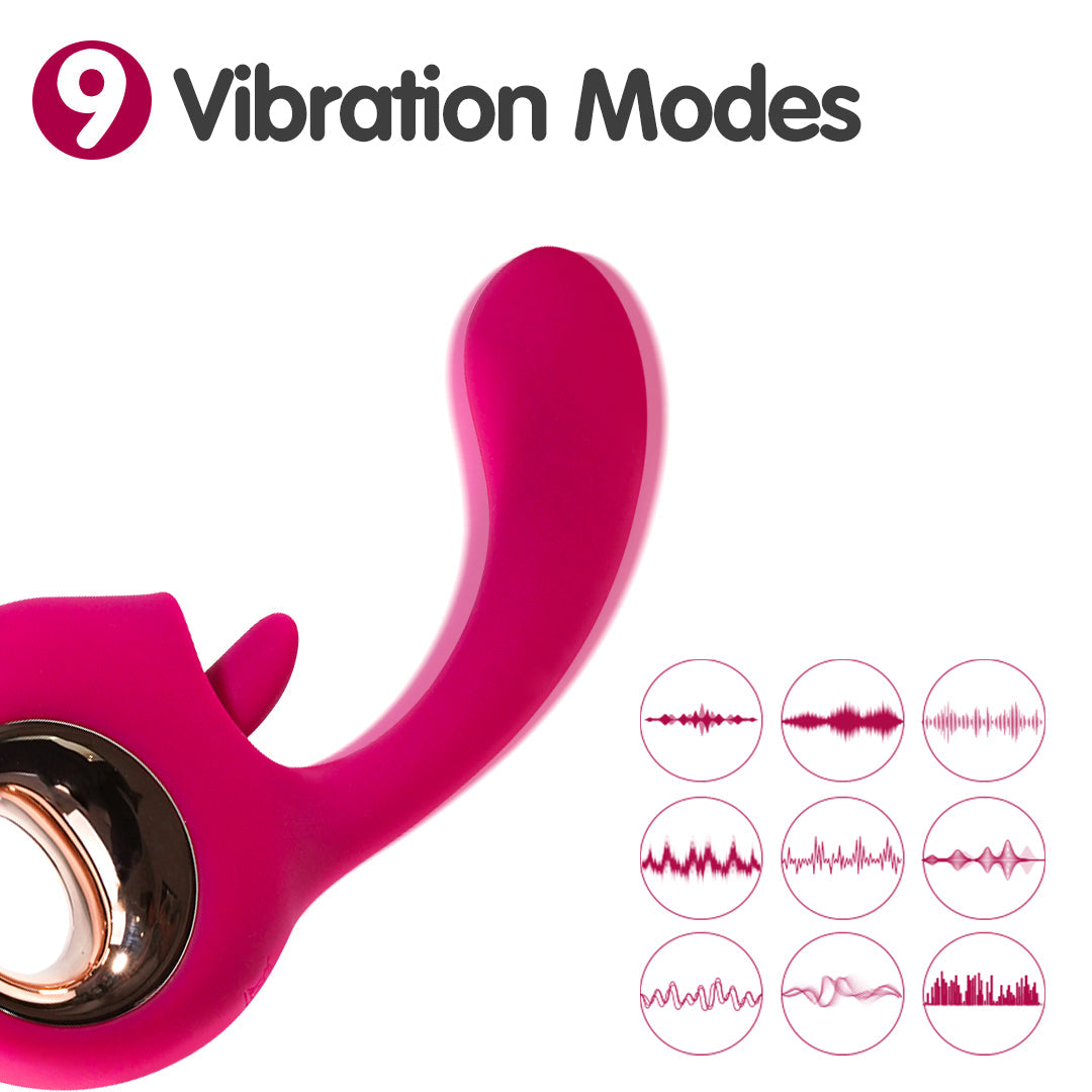 Woo-Indulge G-Spot And Clitoral Vibrator Stimulator