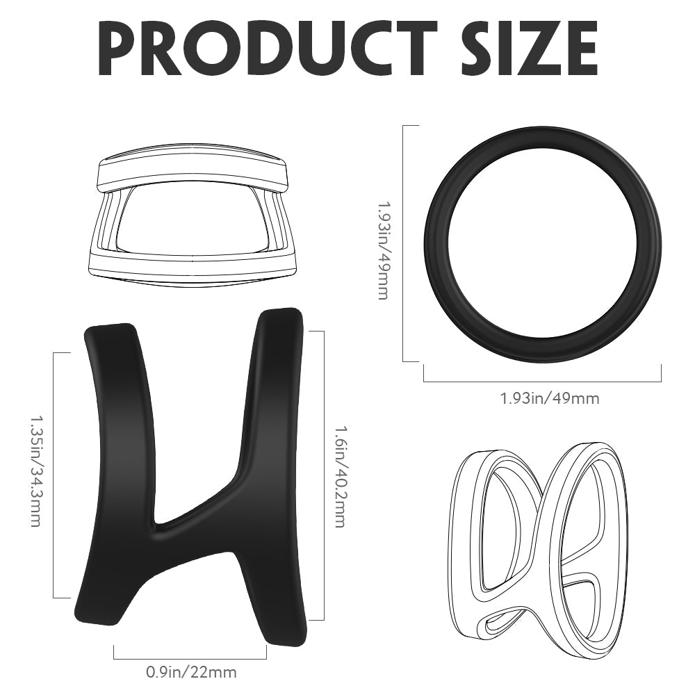 Heman Stamina Enhance Silicon Ball Cock Ring