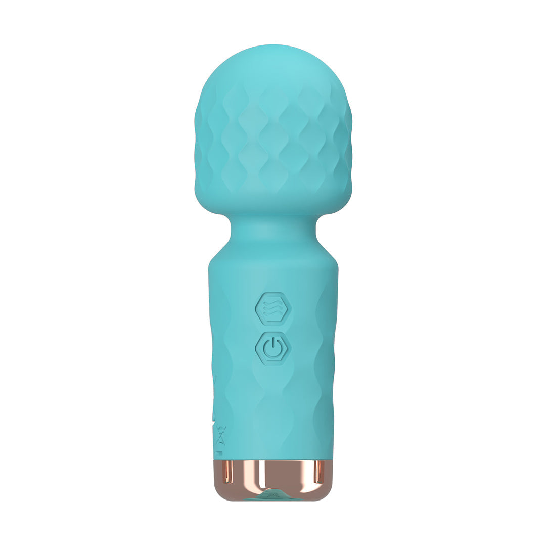 Pink Whisper Rechargeable Mini Massage Wand Vibrator