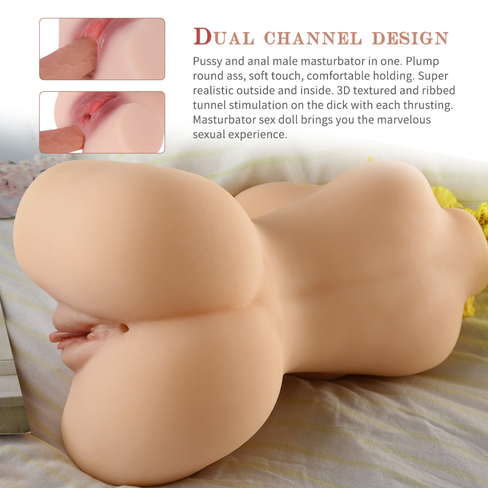 Little Beauty Doll Realistic Vagina, Ass And Tits Masturbator 5.38 lb