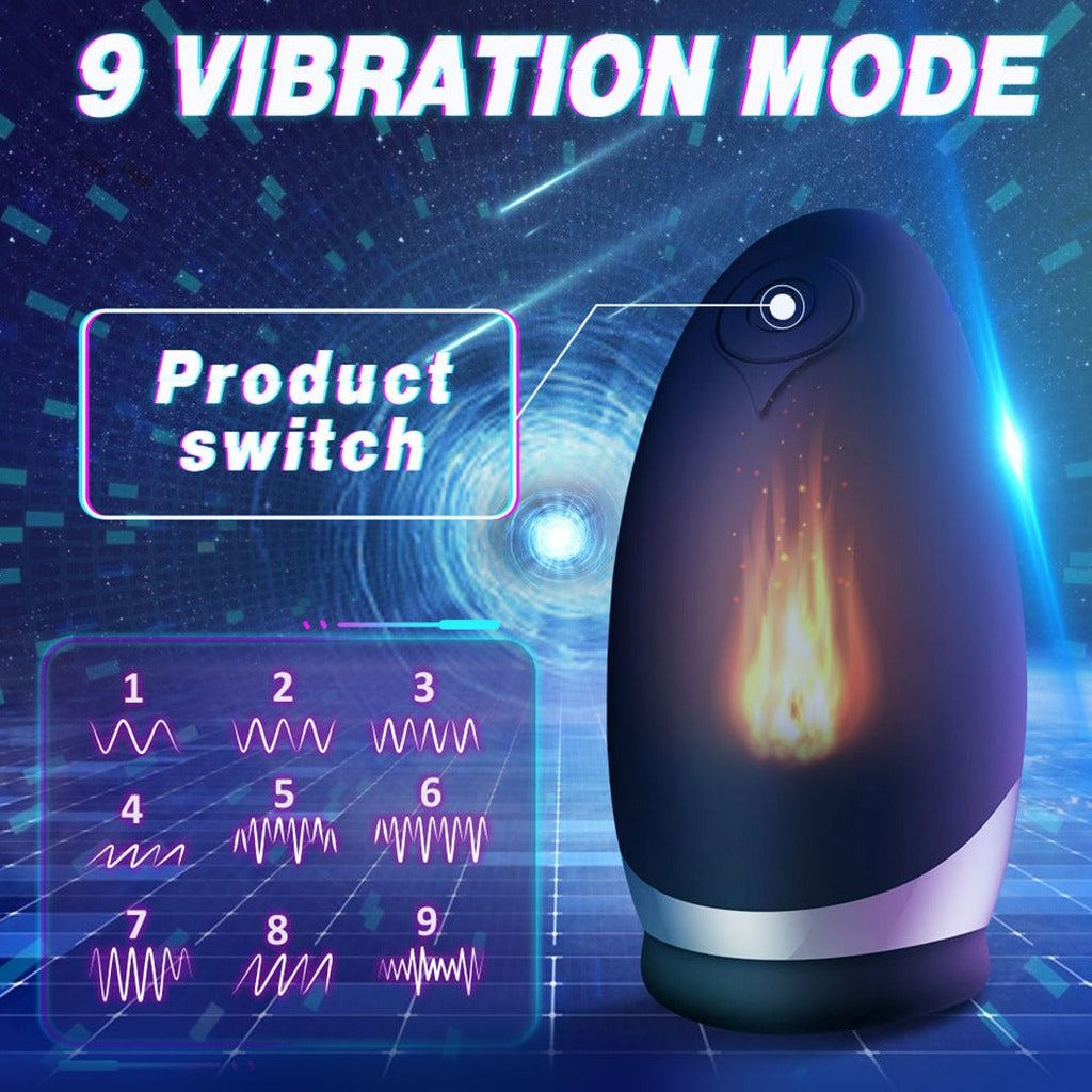 King Arthur Warming Vibrating Male Masturbator