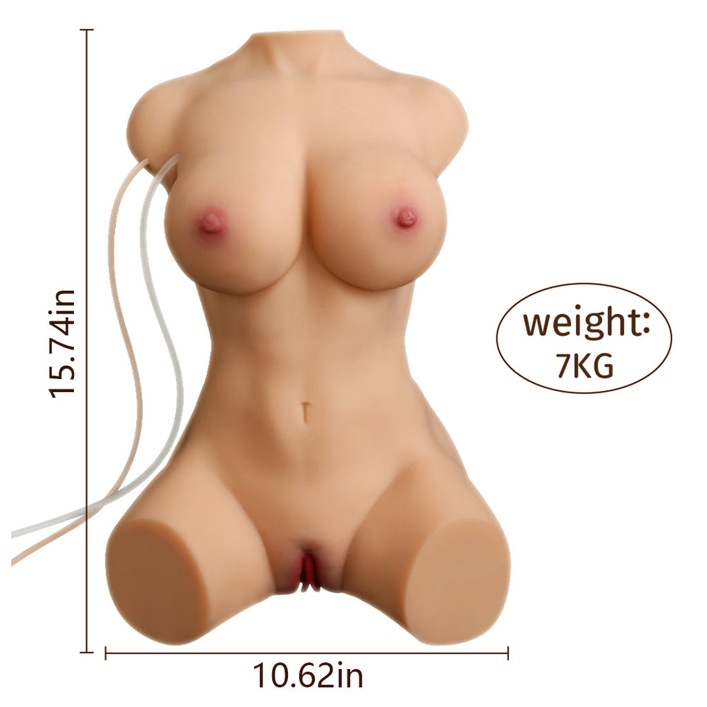 Merida Doll Realistic Vagina, Ass And Tits Suction & Vibrating Masturbator 15.43 lb
