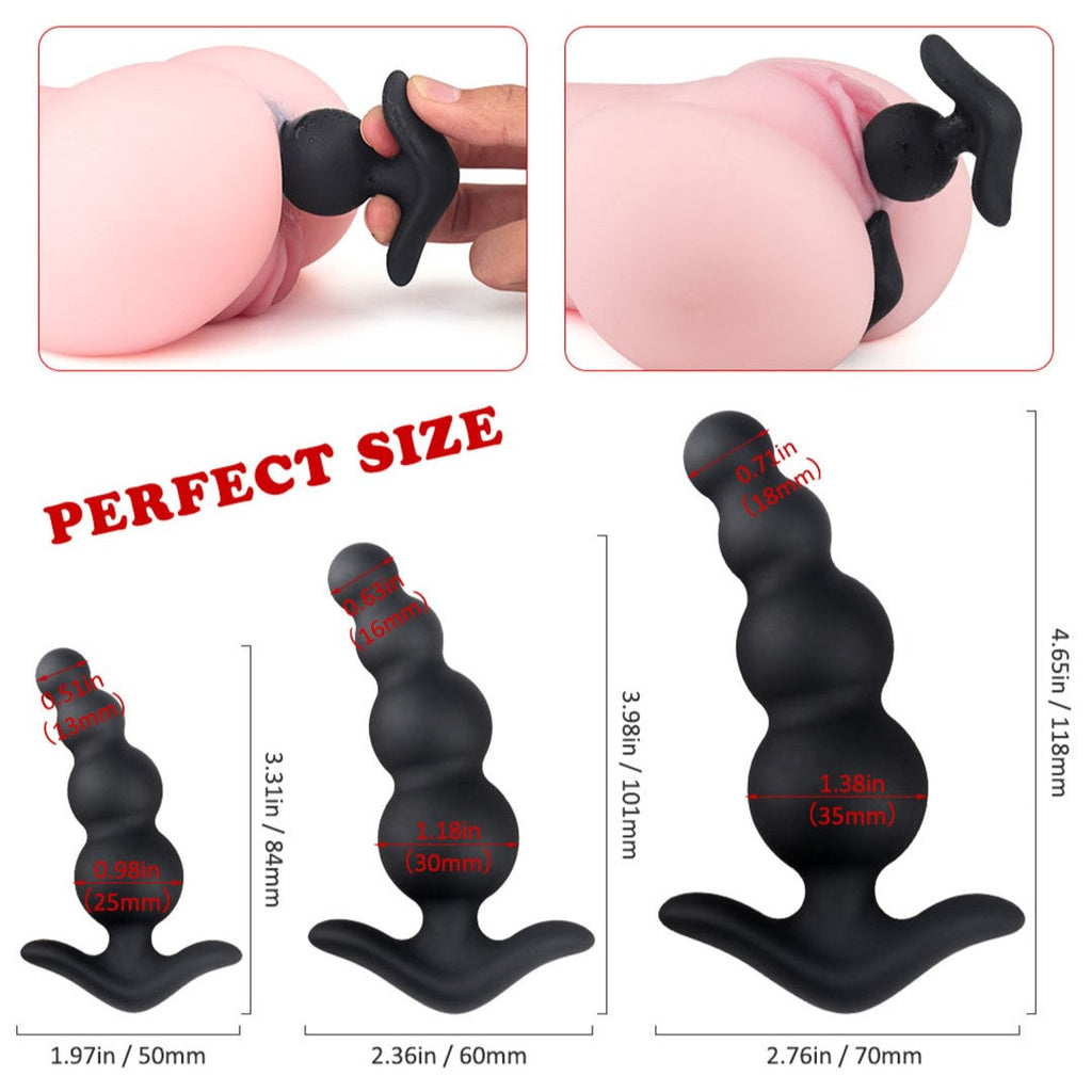 Simon Anal Plug Set (3 Piece)