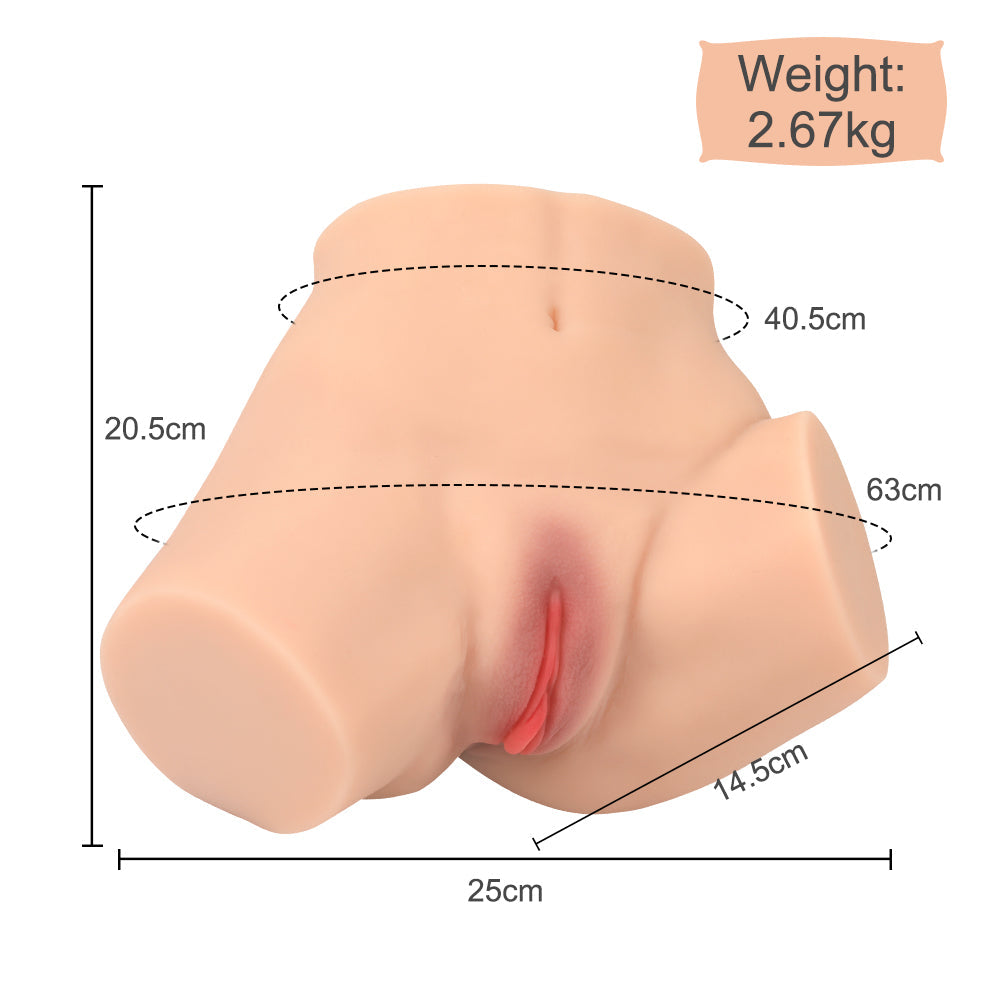Eva Doll Realistic Vagina And Ass Masturbator 5.88 lb