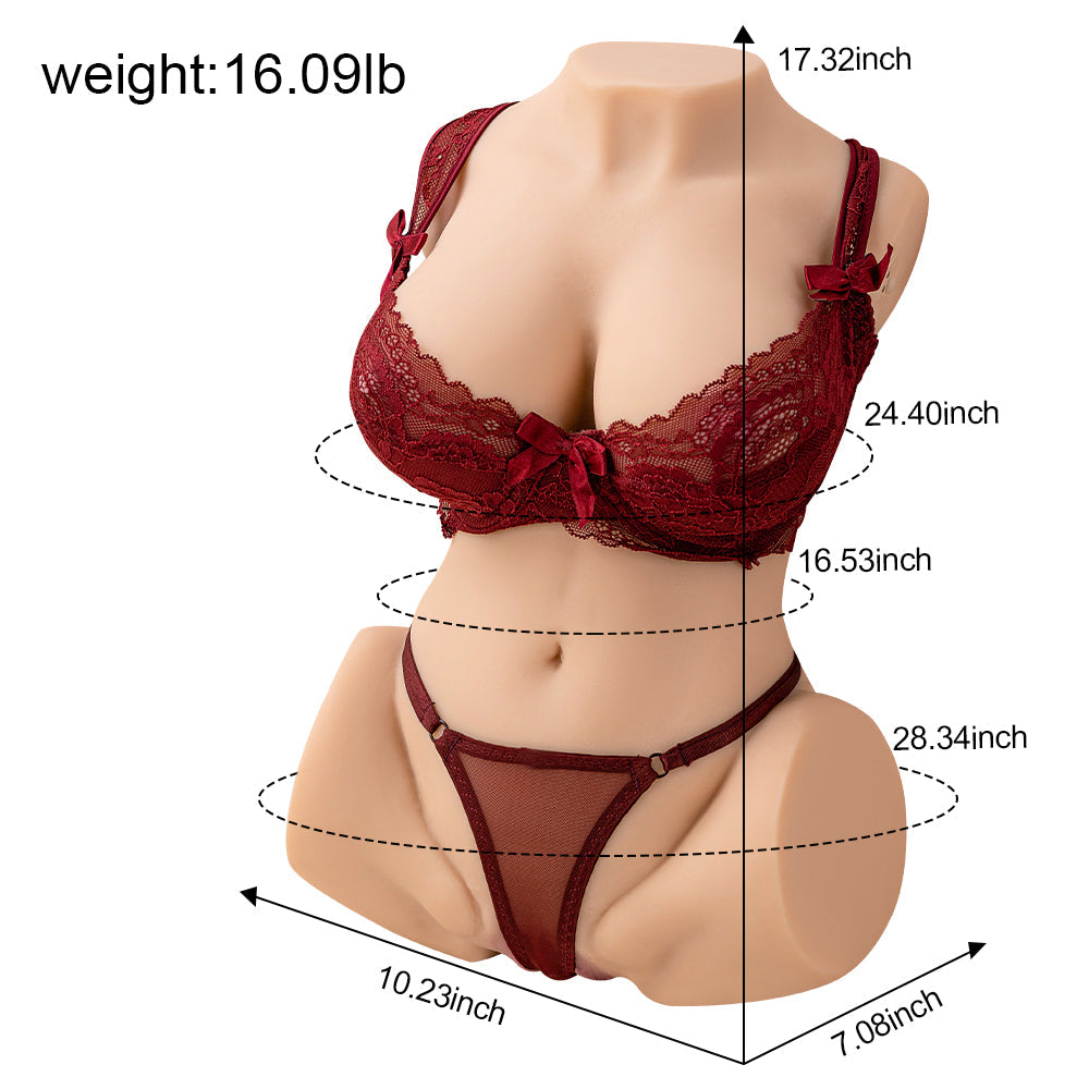 Mag Doll Realistic Vagina, Ass And Tits Masturbator 16.09 lb