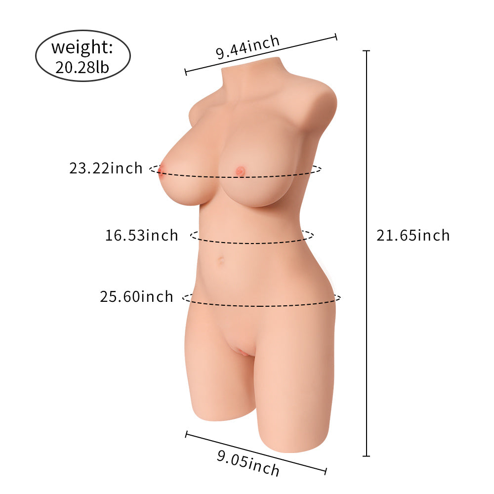 Maia Doll Realistic Vagina, Ass And Tits Masturbator 20.28 lb