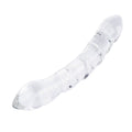 Two Head Beaded Sensual Glass Butt Plugs Dildo 7-Inch