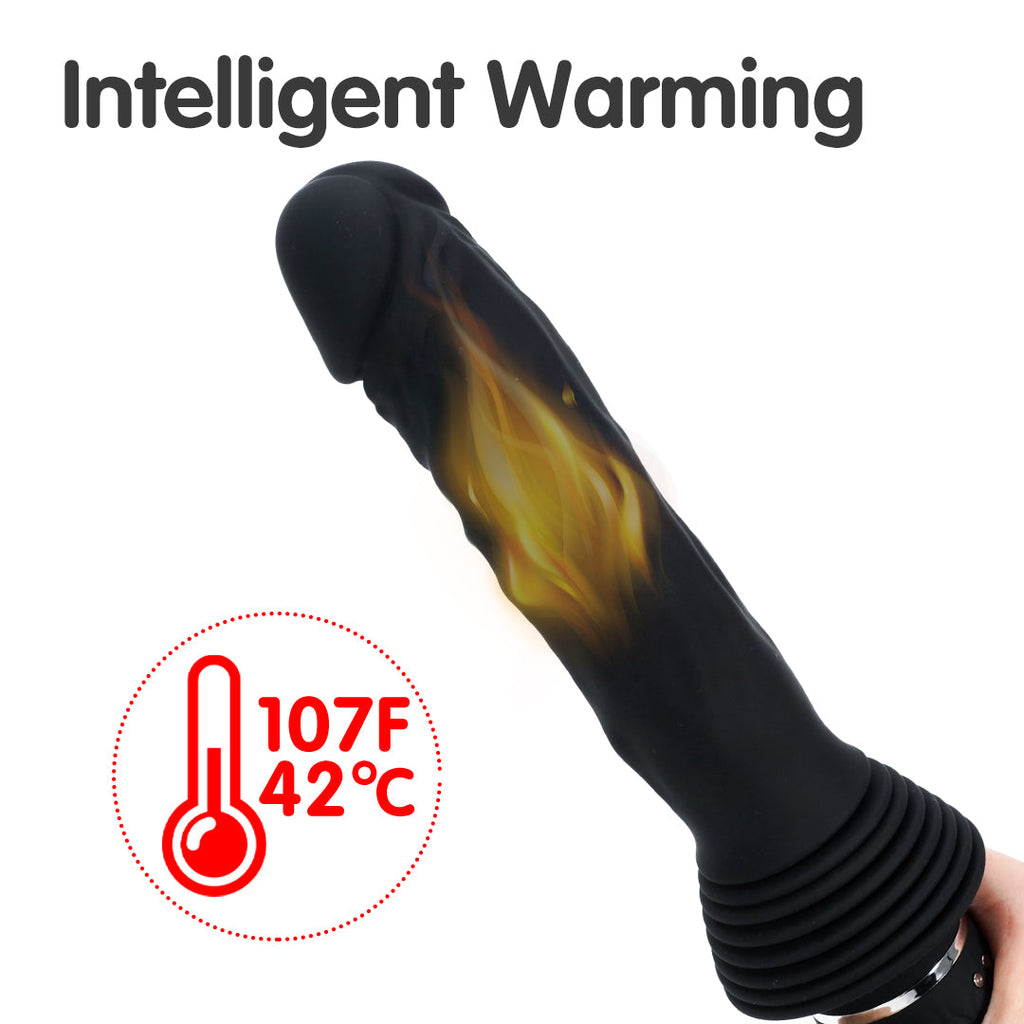 Viper-X Thrusting & Heating Remote Control Dildo Vibrator
