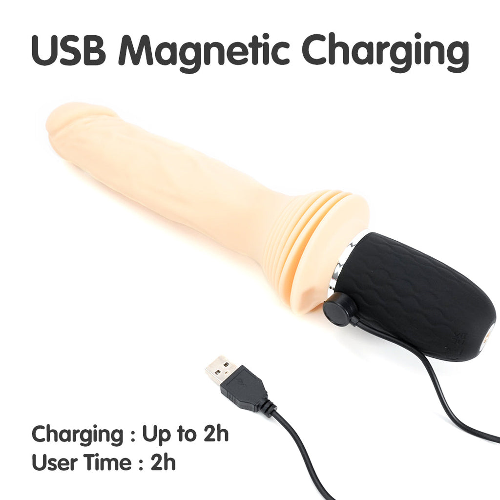 Viper-X Thrusting Remote Control Dildo Vibrator