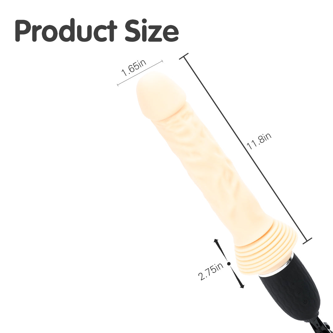 Viper-X Thrusting Remote Control Dildo Vibrator