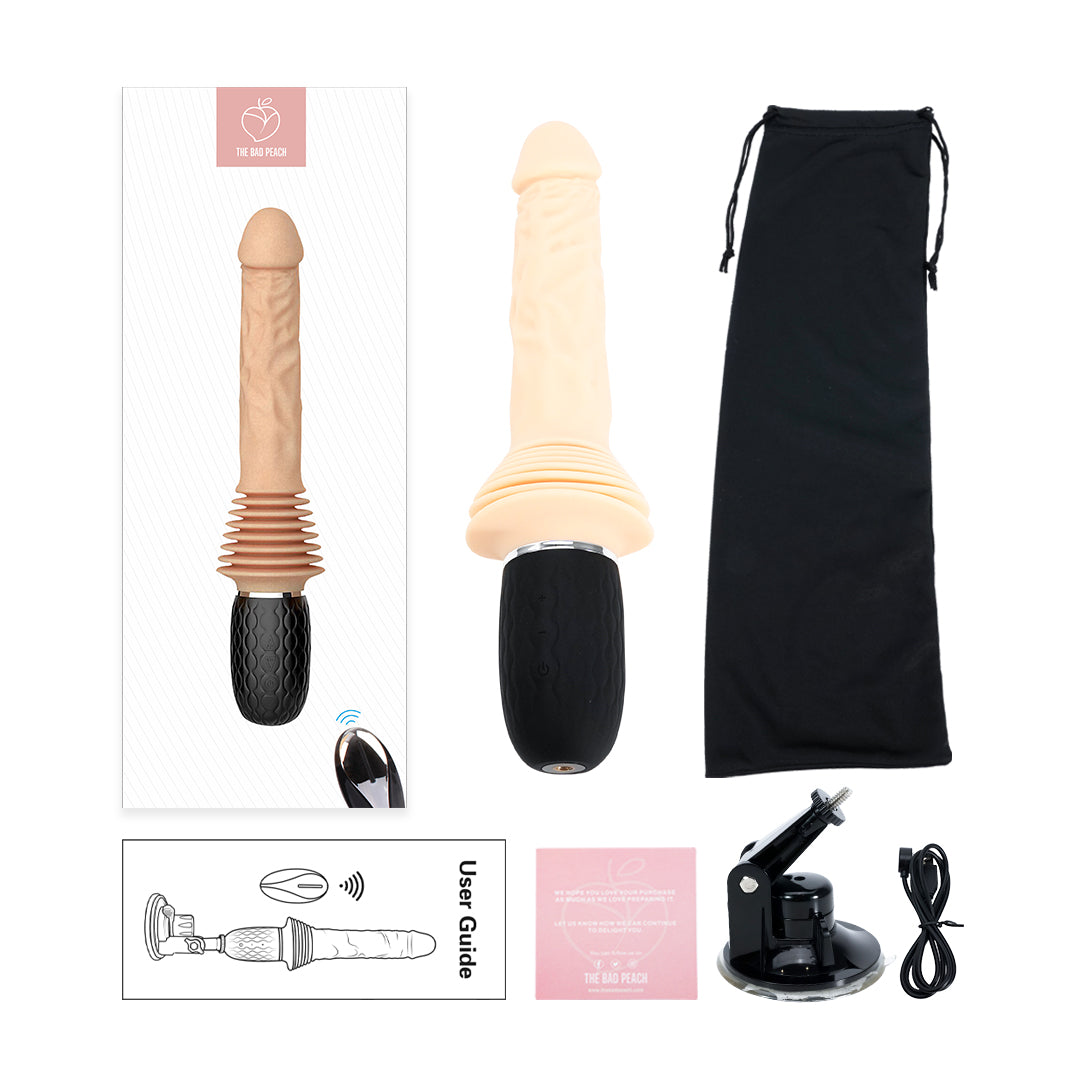 Viper-X Thrusting Remote Control Dildo Vibrator