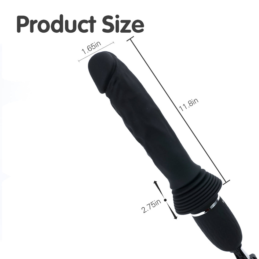 Viper-X Thrusting & Heating Remote Control Dildo Vibrator