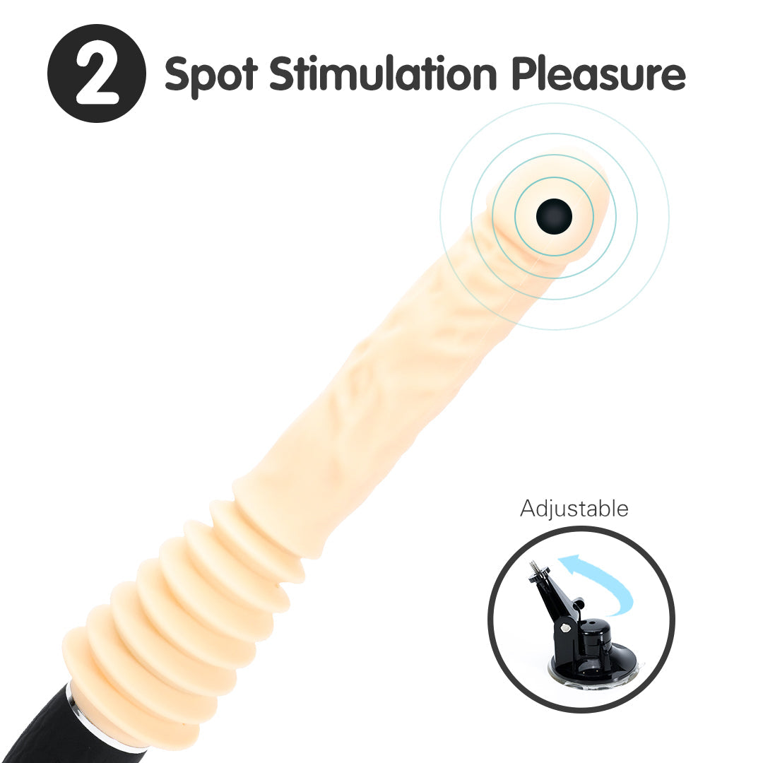 Viper-X Thrusting Remote Control Dildo Vibrator