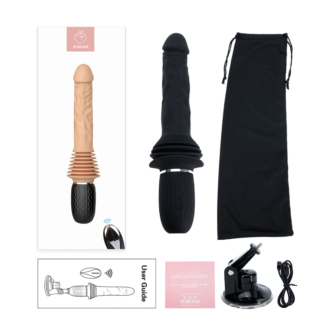 Viper-X Thrusting & Heating Remote Control Dildo Vibrator