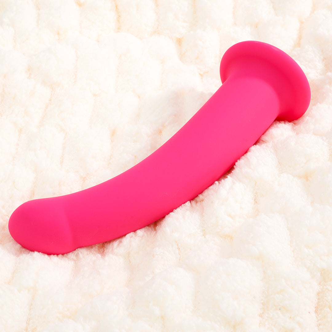 Bend Over Pink Dildo 7-Inch
