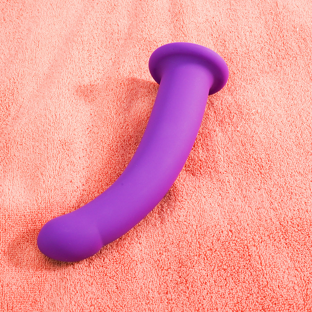 Bend Over Purple Dildo 6-Inch