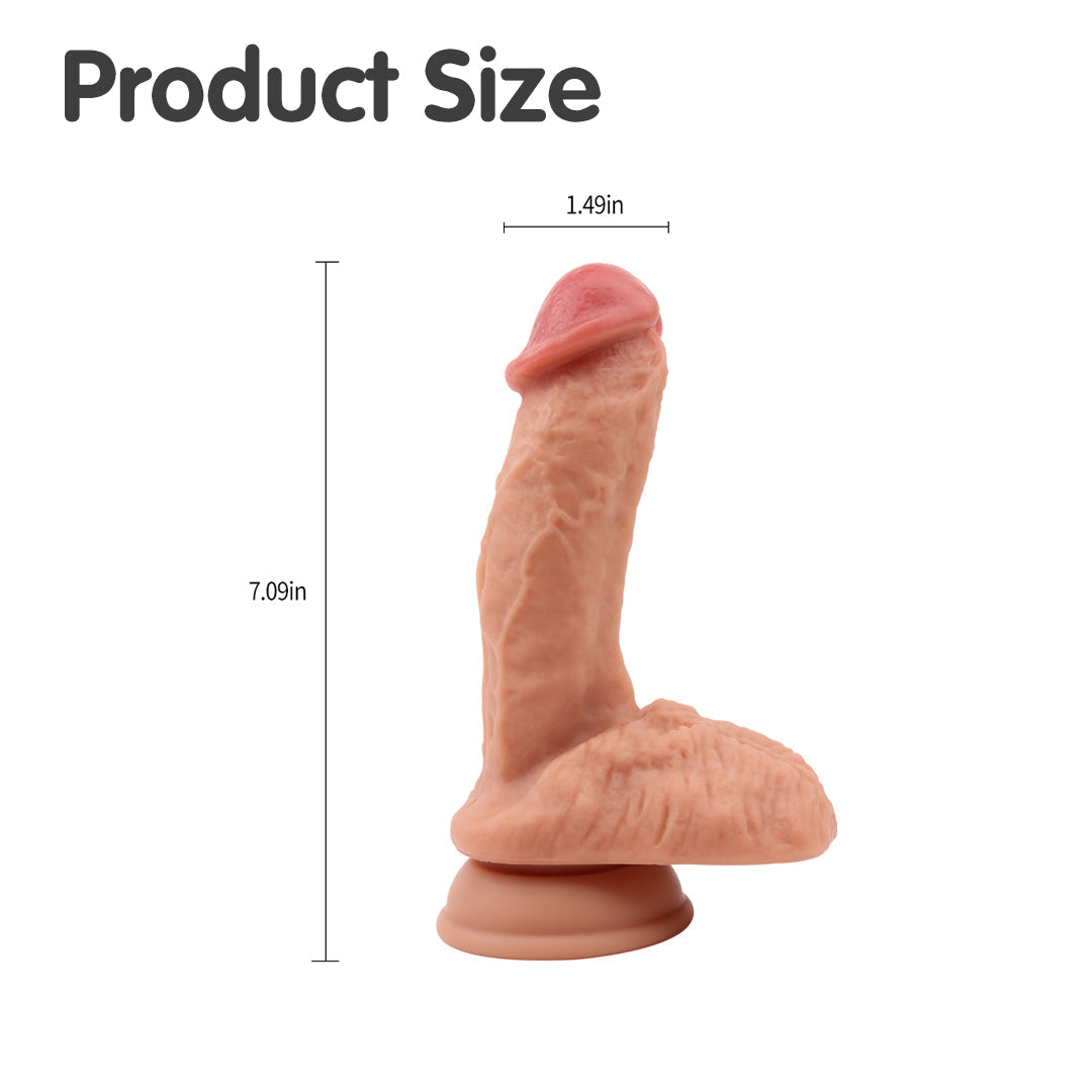 The Real Deal Dildo 7-Inch