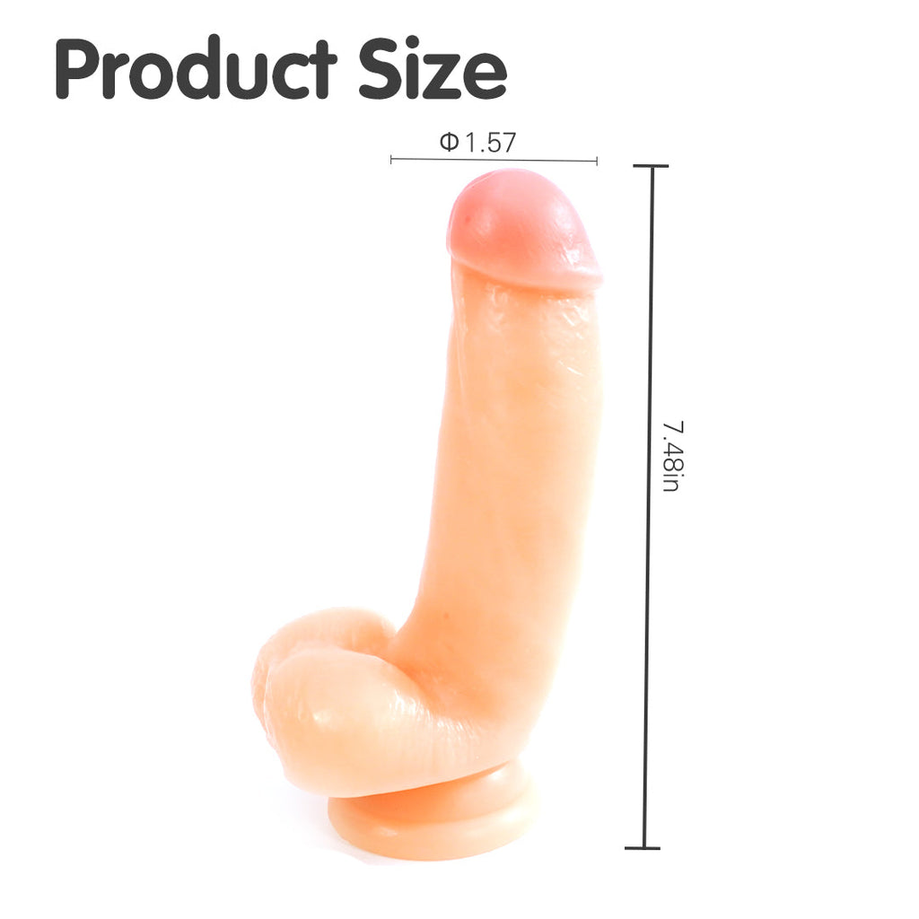 Fluttering Dildo 7-Inch
