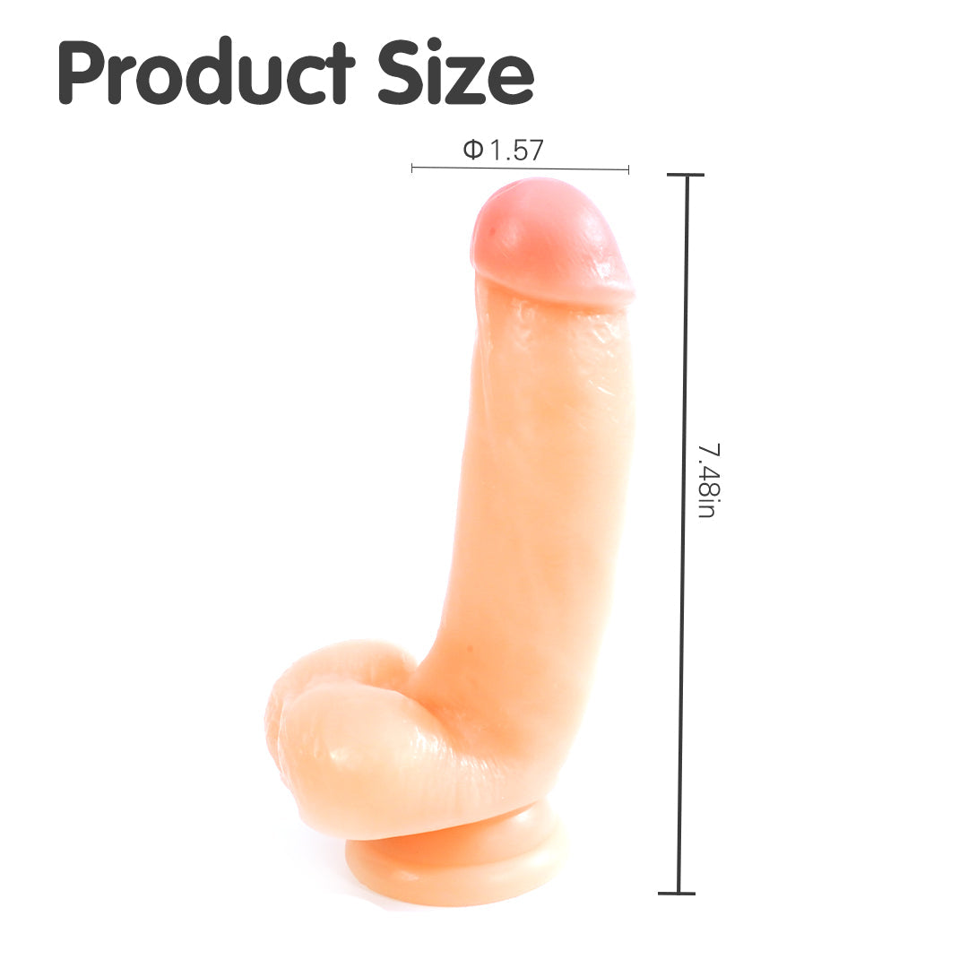 Fluttering Dildo 7-Inch