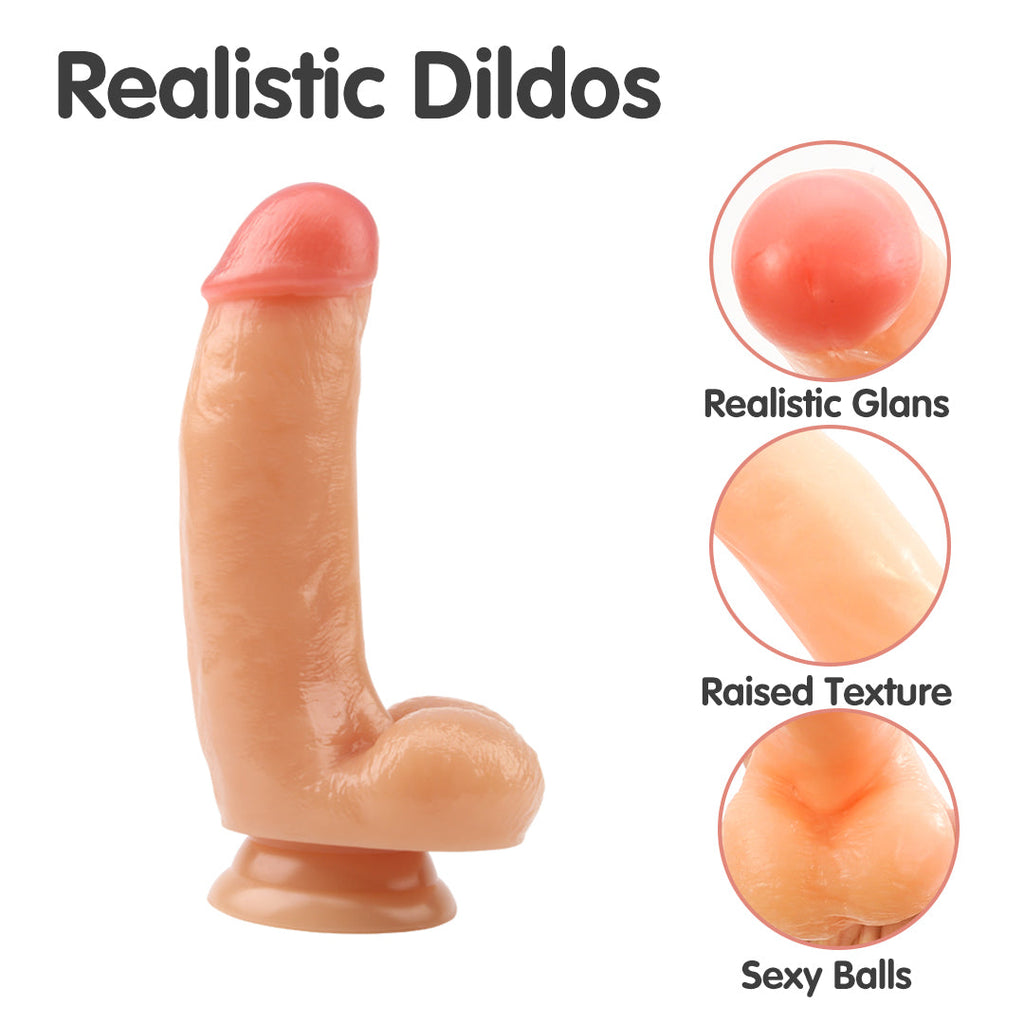 Fluttering Dildo 7-Inch