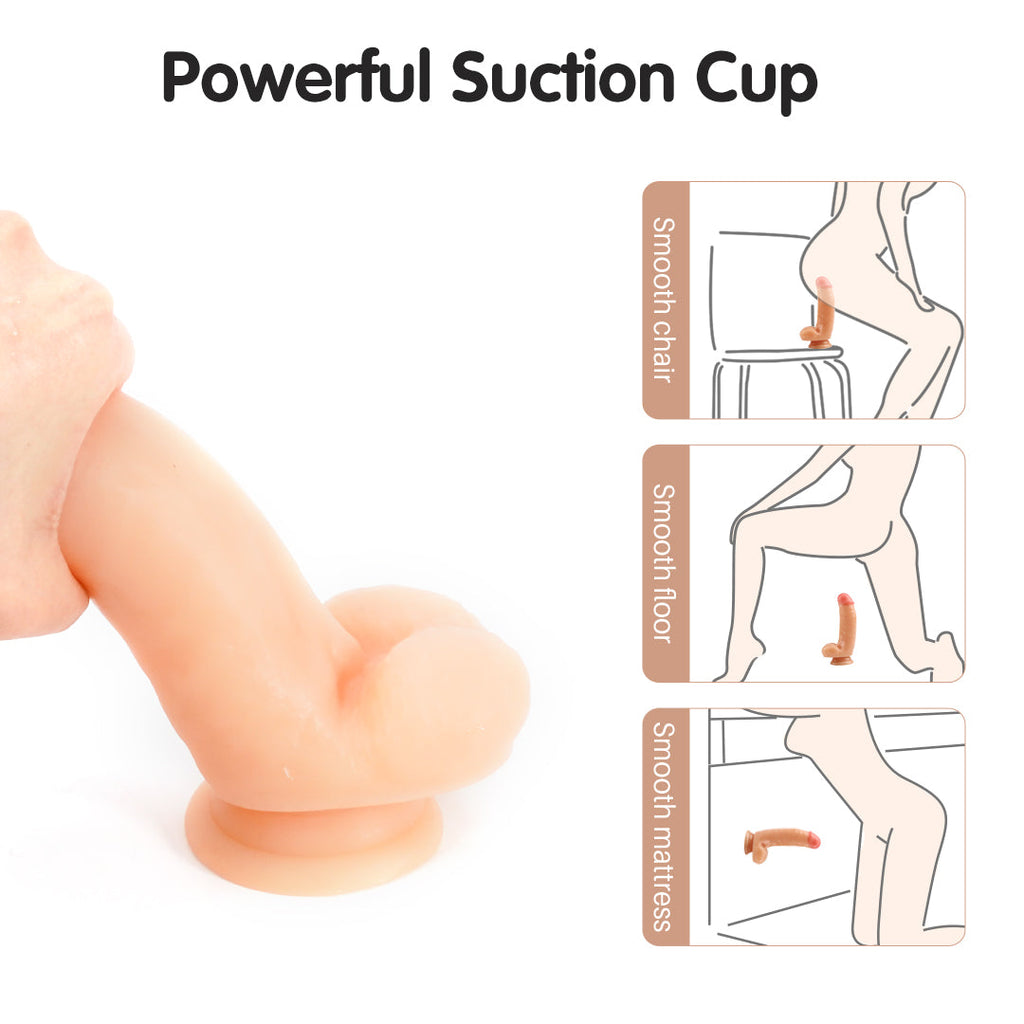 Fluttering Dildo 7-Inch