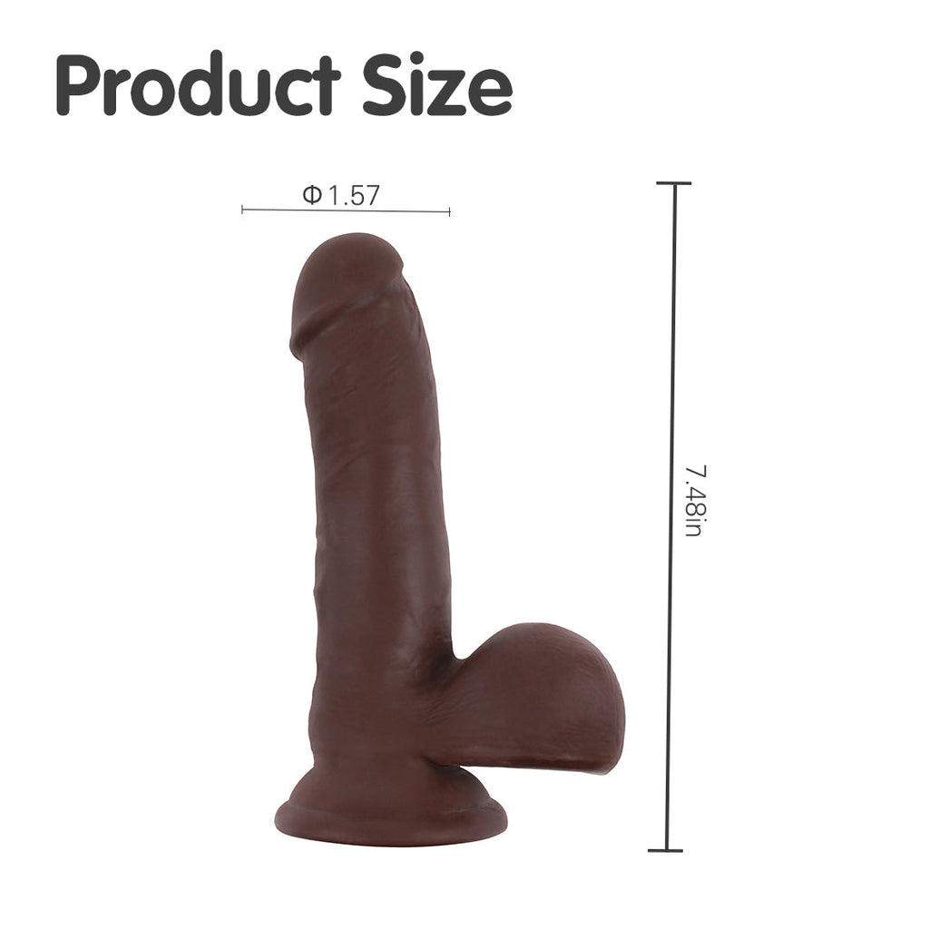 Fornicator Classic Realistic Dildo 7.5-Inch